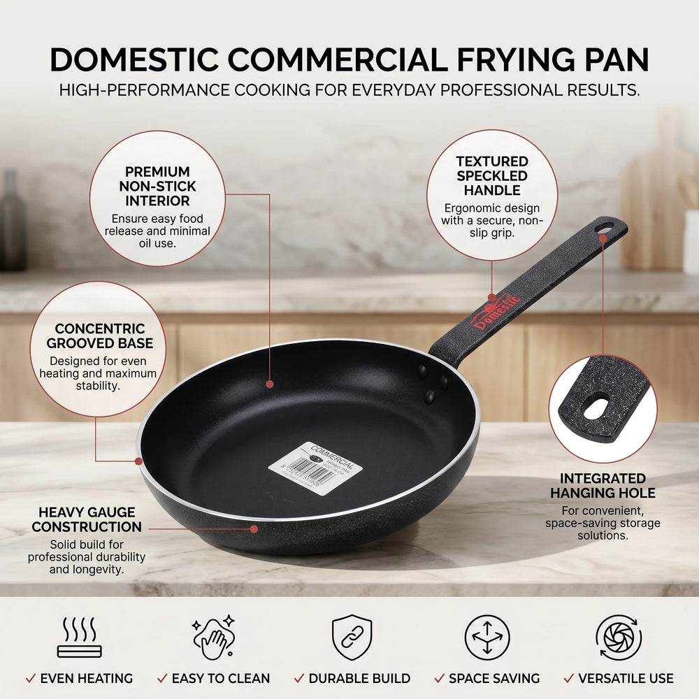 Commercial fry pan 26 cm