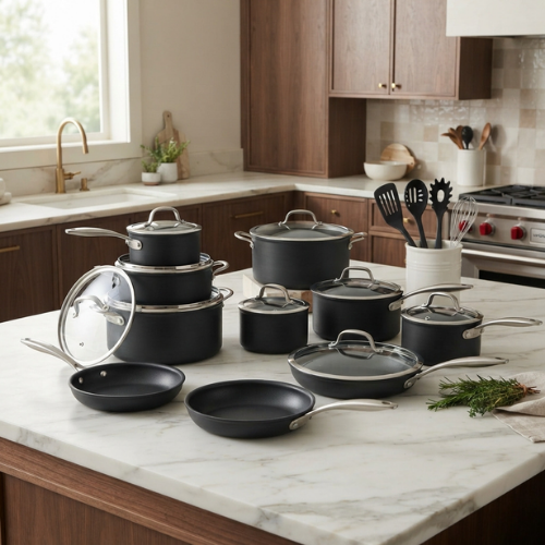 DOMESTIC NONSTICK SET 16 in 1