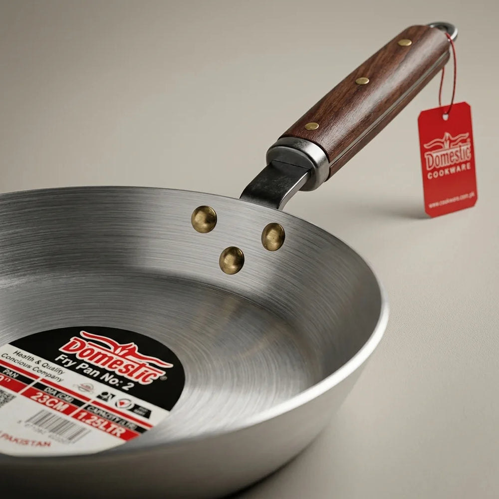Metal fry pan no 2 23cm