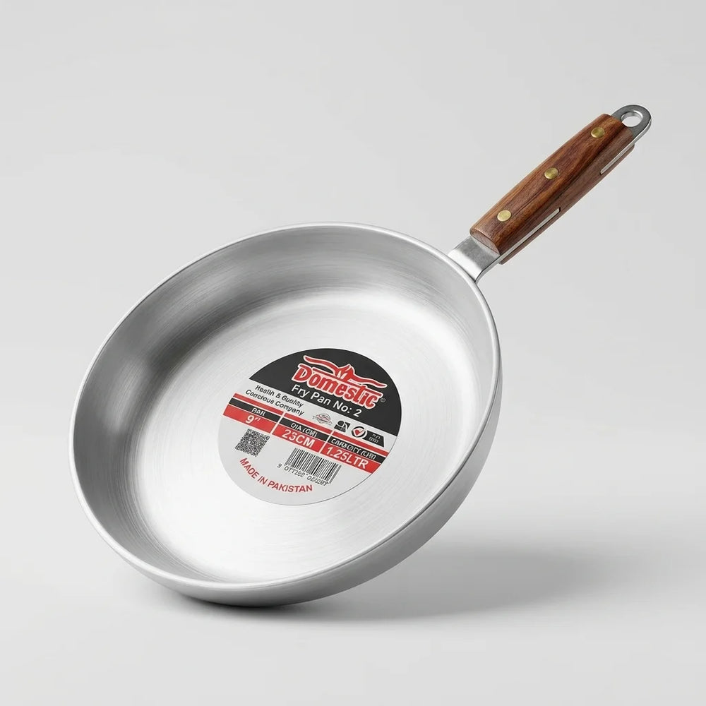 Metal fry pan no 2 23cm
